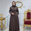 13955 Kapüşonlu Ve Kemerli Pardesü - Görsel 2