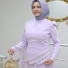 4554 Tuay Elbise - Çağrı Tesettür