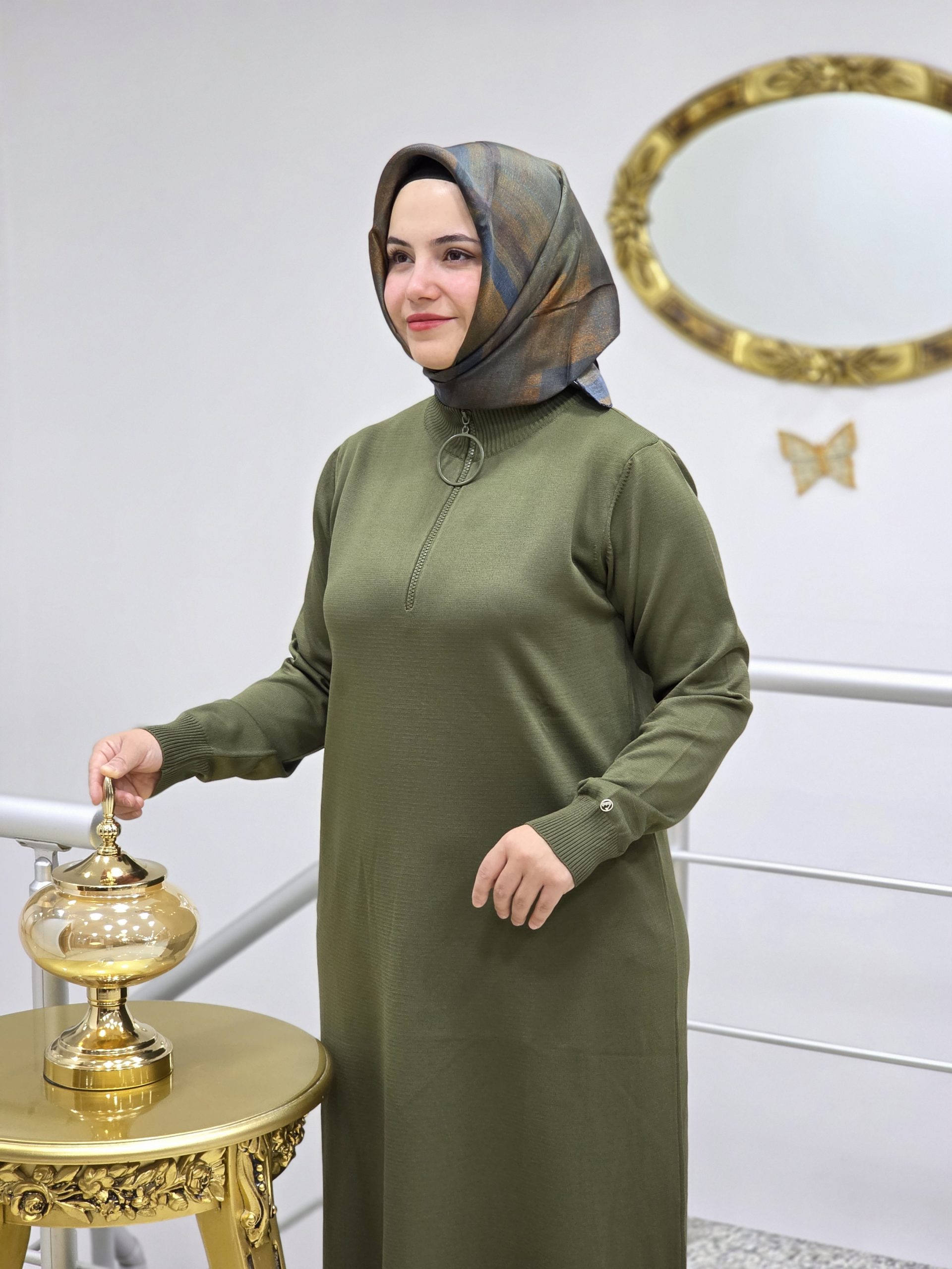ARMİNE TREND TRİKO TUNİK 25KA4113 - Görsel 5