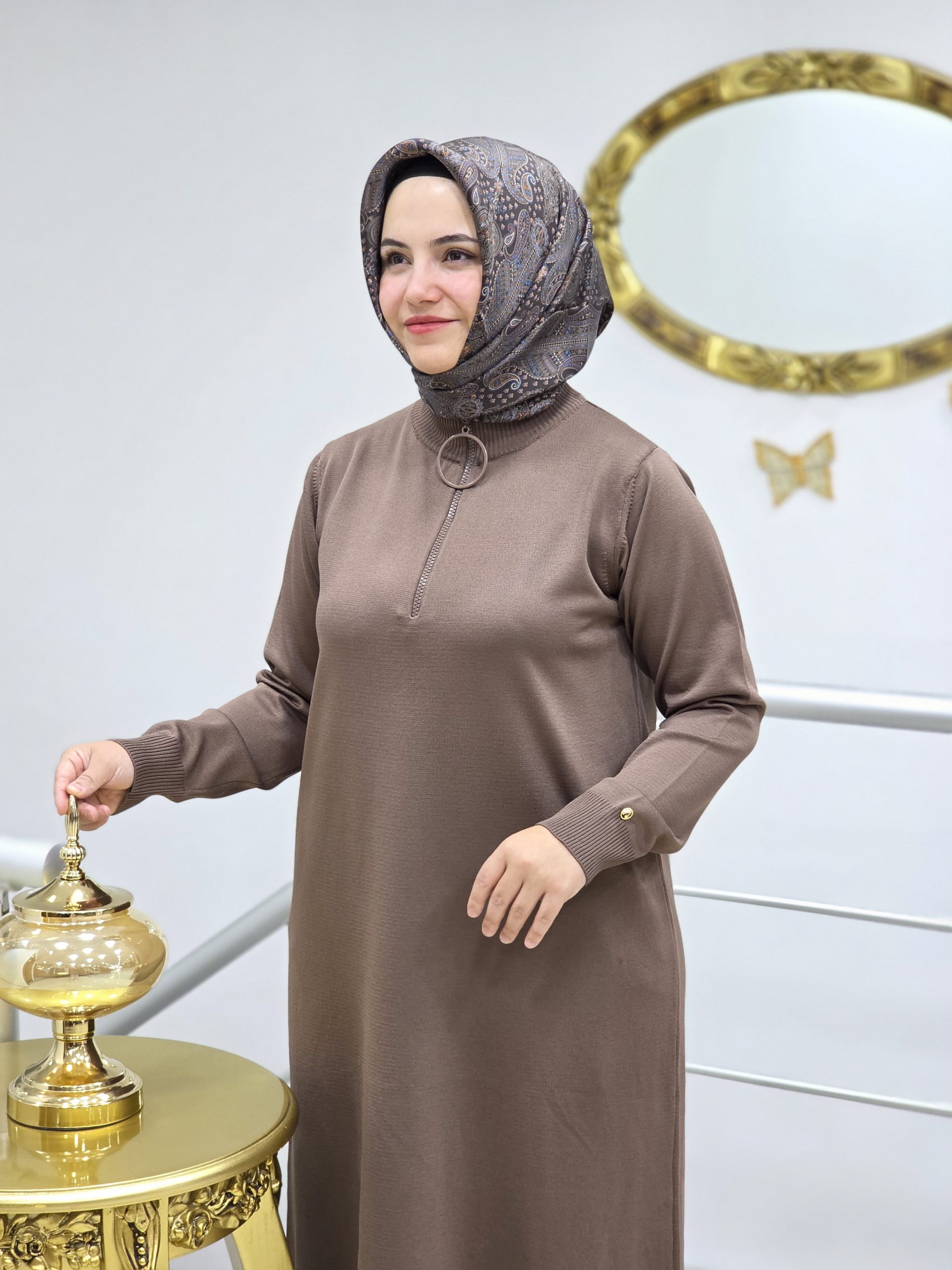 ARMİNE TREND TRİKO TUNİK 25KA4113 - Görsel 9