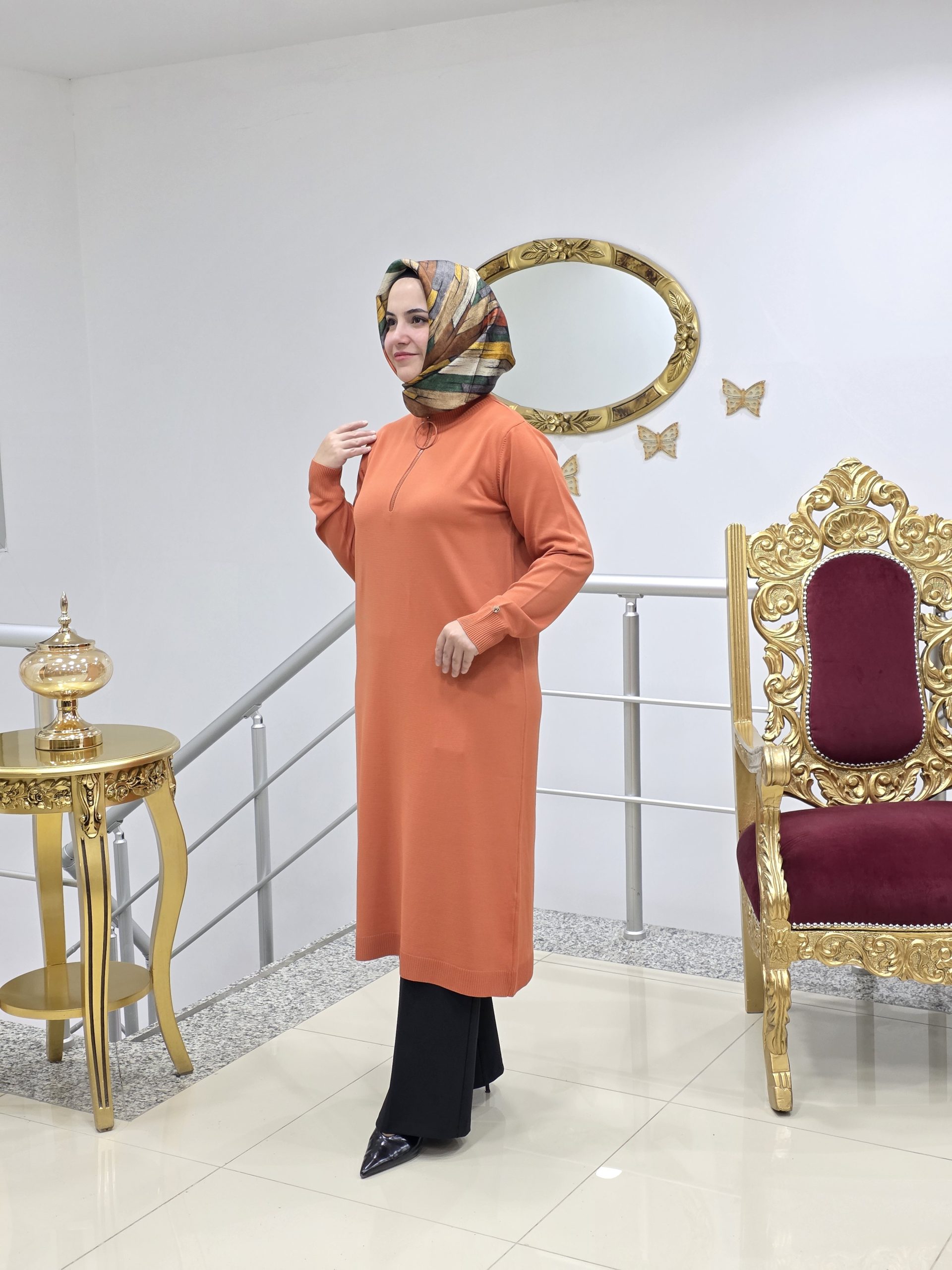 ARMİNE TREND TRİKO TUNİK 25KA4113 - Görsel 3
