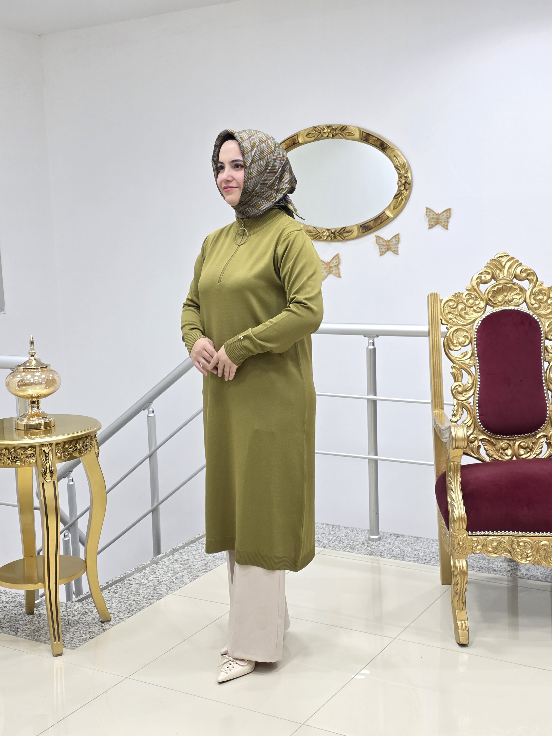 ARMİNE TREND TRİKO TUNİK 25KA4113 - Görsel 12