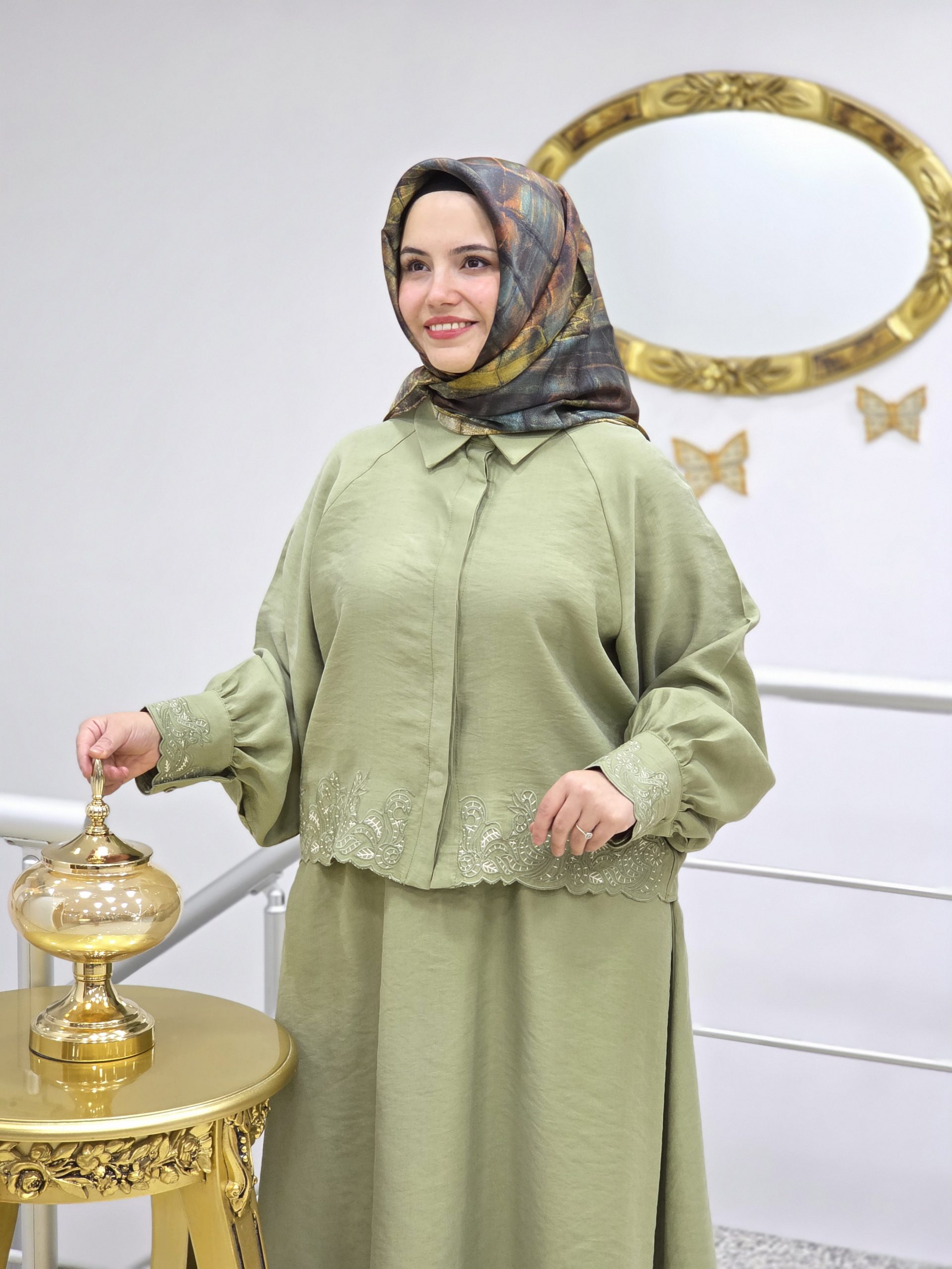 PUANE ETEKLİ TAKIM 14544 - Görsel 2